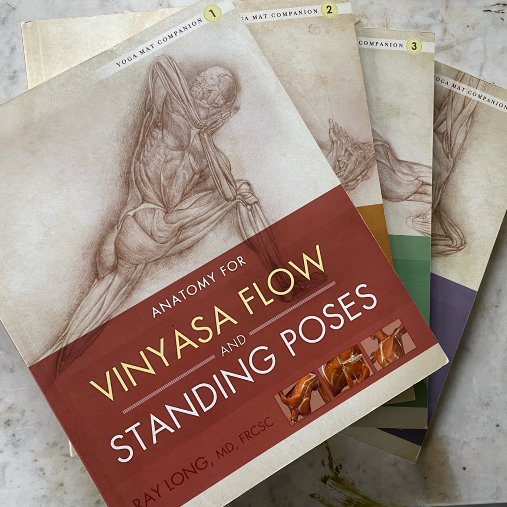 Anatomy for yoga 4 book set